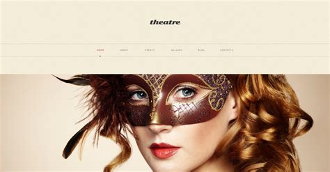 Tema Wordpress Adaptable Al Teatro Templatemonster