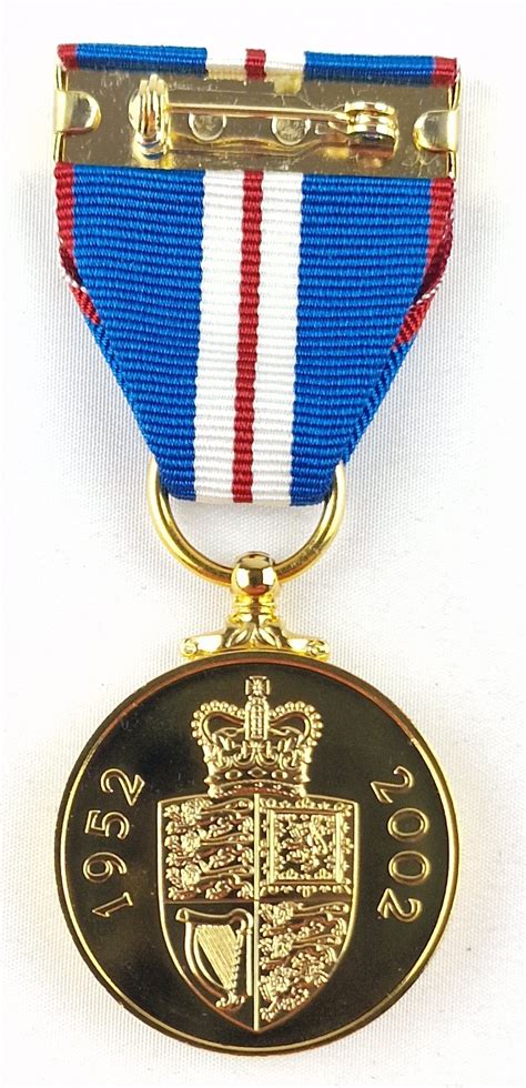 Queens Golden Jubilee Medal In Box Time Militaria