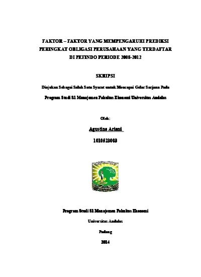 Top PDF Simbol Dan Arti Peringkat Obligasi Oleh PEFINDO 123dok