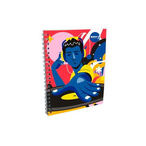 Cuaderno Profesional Doble O 100 Hojas Doble Raya Rayter