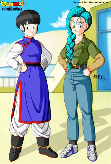 Chichi E Bulma Dba By Helveciobnf On Deviantart