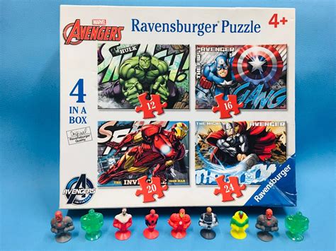 Ravensburger Puzzle Marvel Avengers In With Micropopz Marvel