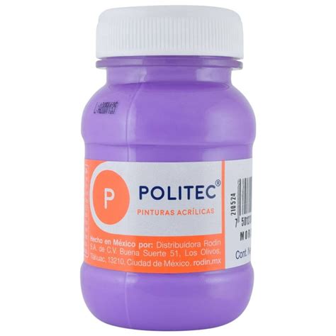 Pintura Politec Ml Morado Walmart