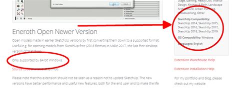 Eneroth Open Newer Version Extensions SketchUp Community