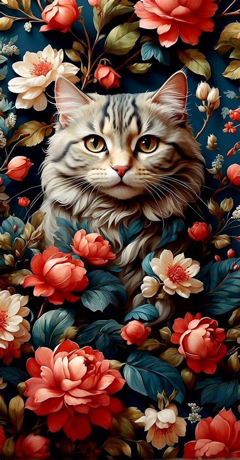 Pin De Annella Malinicheva Em Ilustra Es De Gato Ilustra Es