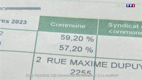 Replay Journal De Tf Du Taxe Fonci Re Ces Communes