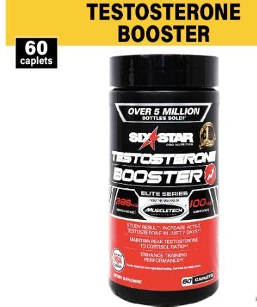 Six Star Elite Series Testosterone Booster Enhance Training