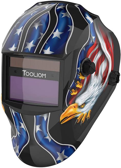 Tooliom True Color Welding Helmet Auto Darkening Welding Mask With