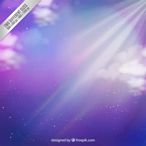 Free Vector | Purple sky background