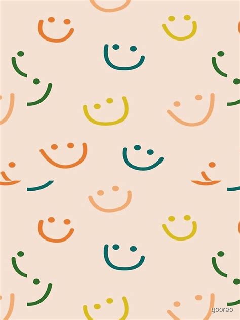 Nude Smiley Print IPhone Case By Yooreo Redbubble