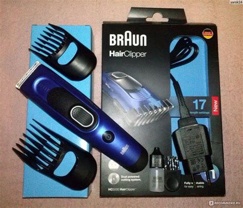 Машинка для стрижки волос Braun HC 5030 - «Крутая машинка» | отзывы