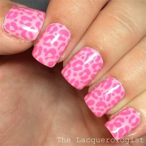 Add Some Fun To Your Look With Pink Leopard Print Acrylic Nails The FSHN