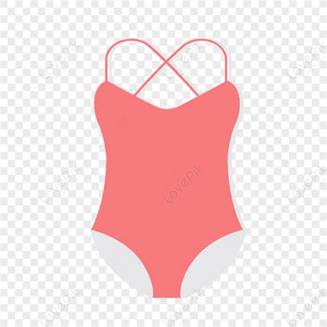 Bikini Icon Free Vector Illustration Material Orange Vector Pink Vector Light Vector Png
