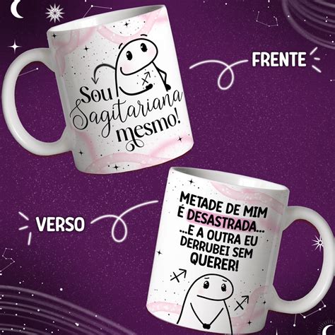 Caneca Personalizada Memes Flork Signos Submarino