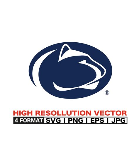 Penn State Logo SVG EPS Png Jpg Instant Download | Etsy