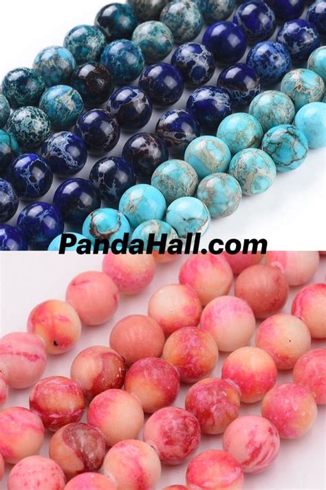 Pandahall Natural Regalite Imperial Jasper Sea Sediment Jasper Beads