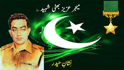 Major Raja Aziz Bhatti Shaheed Hero War Of Pakistan And India