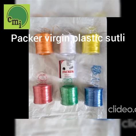 New Packer Plastic Twine Plastic Sutli Virgin For Manual