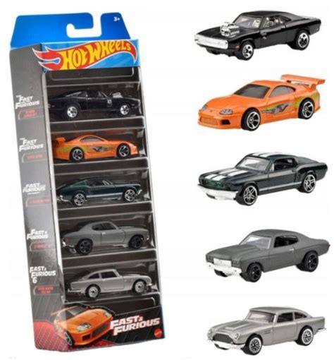 Auta Hot Wheels HW autko kompletny zestaw Fast Furious szybcy i wściekli 14770586748 Allegro pl