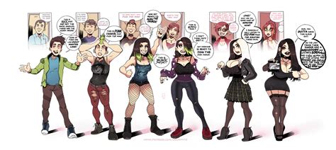 Bim-Doe Makeover by LeBustyFerals (Post TF, Latex TF, Busty Feral