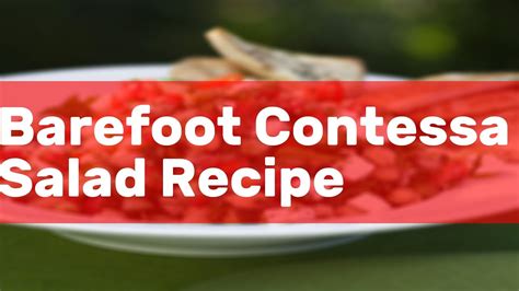 Barefoot Contessa Salad Recipe Youtube