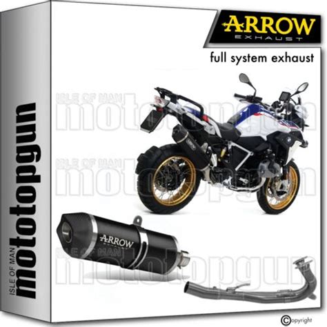 Arrow Full Exhaust T Open Rc Maxi Race Tech Black C Bmw R R Gs