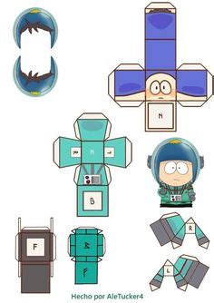 Ideas De South Park Papercraft En Tipos De Origami