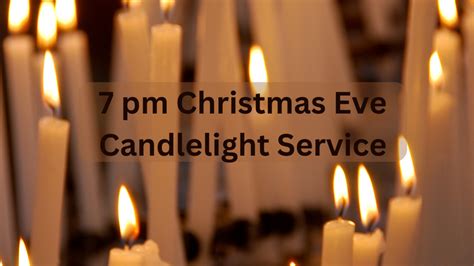 Christmas Eve Candlelight Service - St. John's Lutheran Church