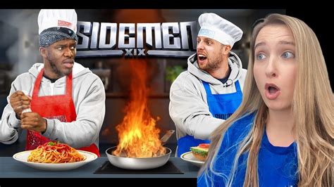 Reacting To Sidemen World S Hardest Cooking Challenge Youtube