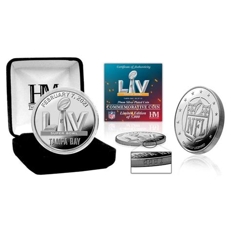 Highland Mint Super Bowl Lv Silver Mint Coin Mint Coins Super Bowl