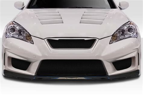 2010 2012 Hyundai Genesis Coupe 2DR Duraflex MS Front Bumper Cover 1