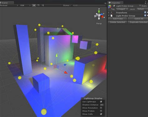 My Progress For A Baked Light Probe System For Moving Objects In Range