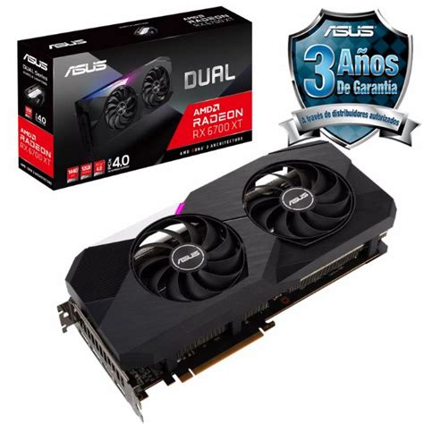 PLACA DE VIDEO RADEON RX 6700 XT 12GB ASUS DUAL