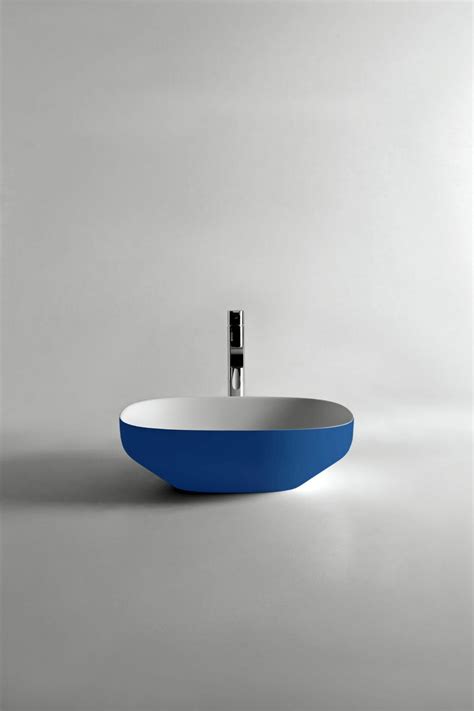 Lavabo Da Appoggio Ovale In Flumood AGO Lavabo Antonio Lupi Design