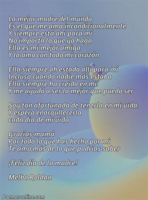 5 Poemas Para La Mejor Mama Del Mundo Poemas Online