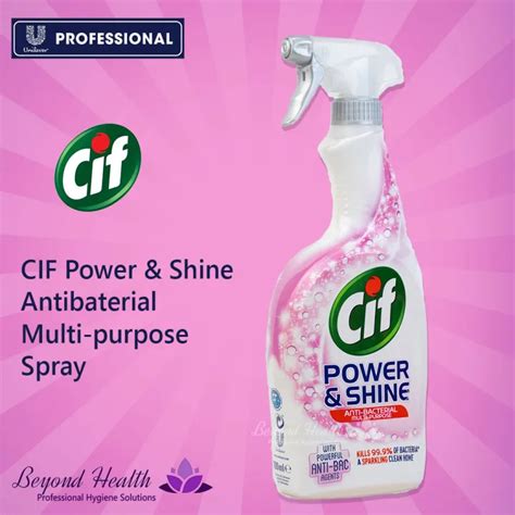 Cif Power Shine Antibacterial Multi Purpose Spray Ml Cif