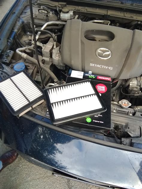 Воздушник — Mazda 3 (4G) BP, 1,5 л, 2019 года | расходники | DRIVE2