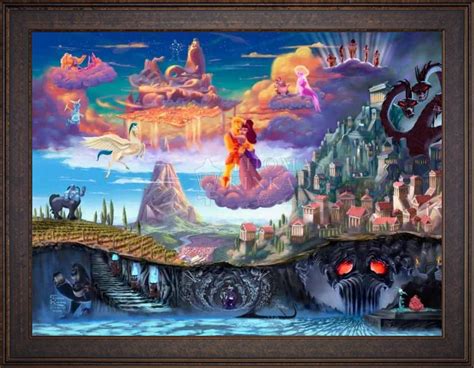 Disney Hercules – Thomas Kinkade Gallery Of Murfreesboro