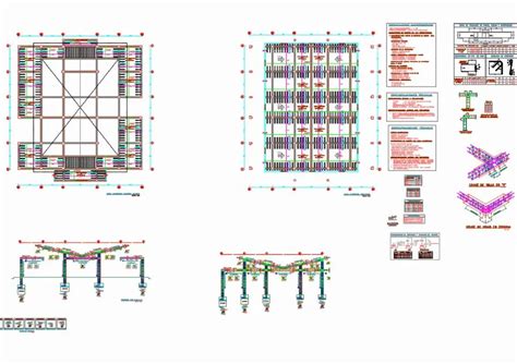 Pórticos Estructurales En DWG Librería CAD