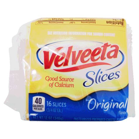 Velveeta Original Flavor Pasteurized Prepared Cheese Product Ind12oz