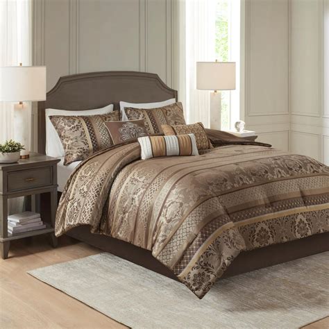 Madison Park Bellagio 7 Piece Jacquard Comforter Set 10088523 Hsn