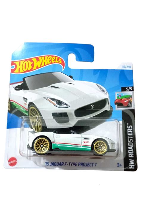 HOT WHEELS 15 JAGUAR F TYPE PROJECT 7 TEKLİ ARABALAR 2024 SERİSİ ORİJİNAL HOT WHEELS y058