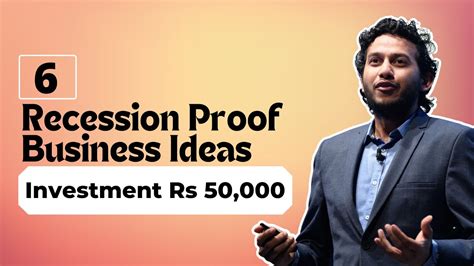 Recession Proof Business Ideas To Start With Just Rs