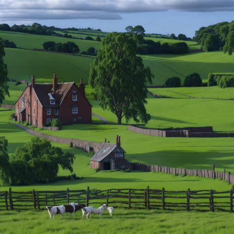 Premium AI Image | England countryside