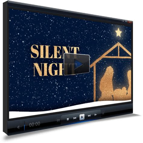 Silent Night Worship Video For Kids