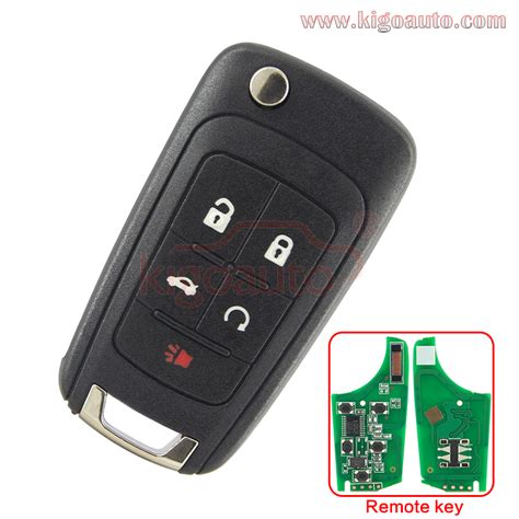 Remote Key Button With Panic Mhz For Chevrolet Equinox