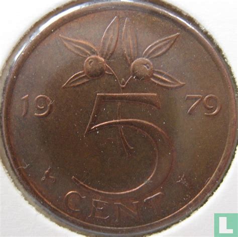 Niederlande 5 Cent 1979 KM 181 1979 Niederlande LastDodo