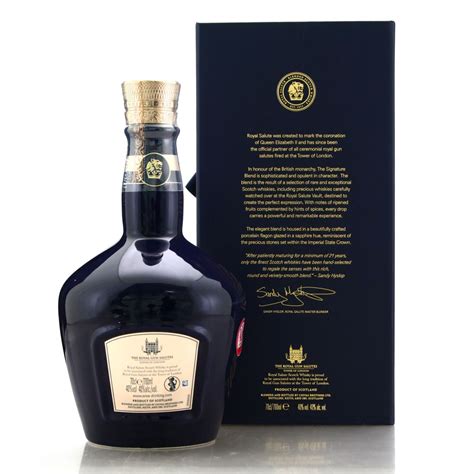 Chivas Royal Salute 21 Year Old The Signature Blend | Whisky Auctioneer