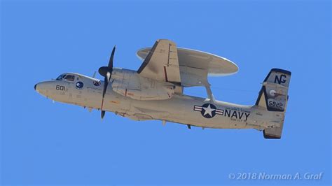 Northrop Grumman E 2c Hawkeye Of Carrier Airborne Early Wa Flickr