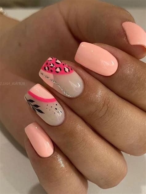 55 Sweet Peach Nail Designs To Brighten Up Your Summer Look Page 27